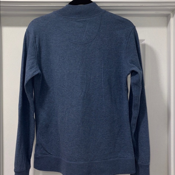Tommy Bahama Men's Blue Zip-Up Sweater - Picture 7 of 13